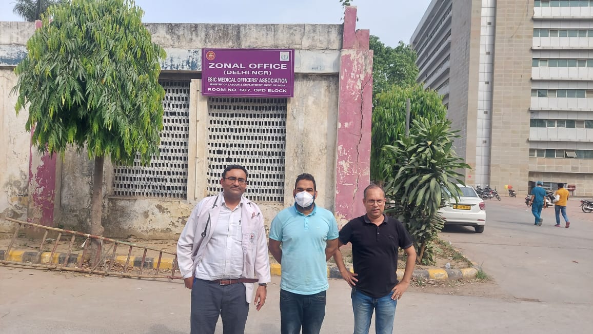 VISIT AT ESICMOA ZONAL OFFICE, BASAIDARAPUR
